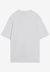 Jacquemus J Embroidered T-shirt White 25HTSM00566AJ00068/R_JACQM-100