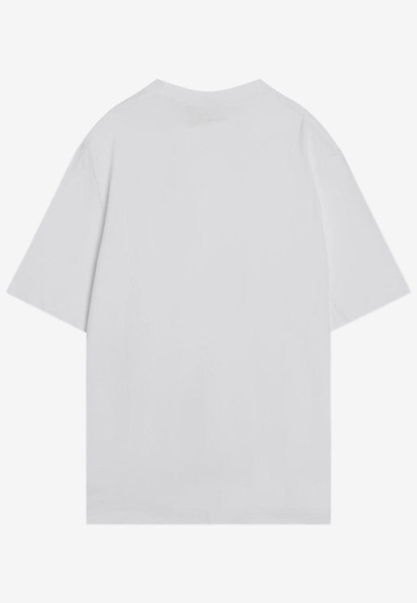 Jacquemus J Embroidered T-shirt White 25HTSM00566AJ00068/R_JACQM-100