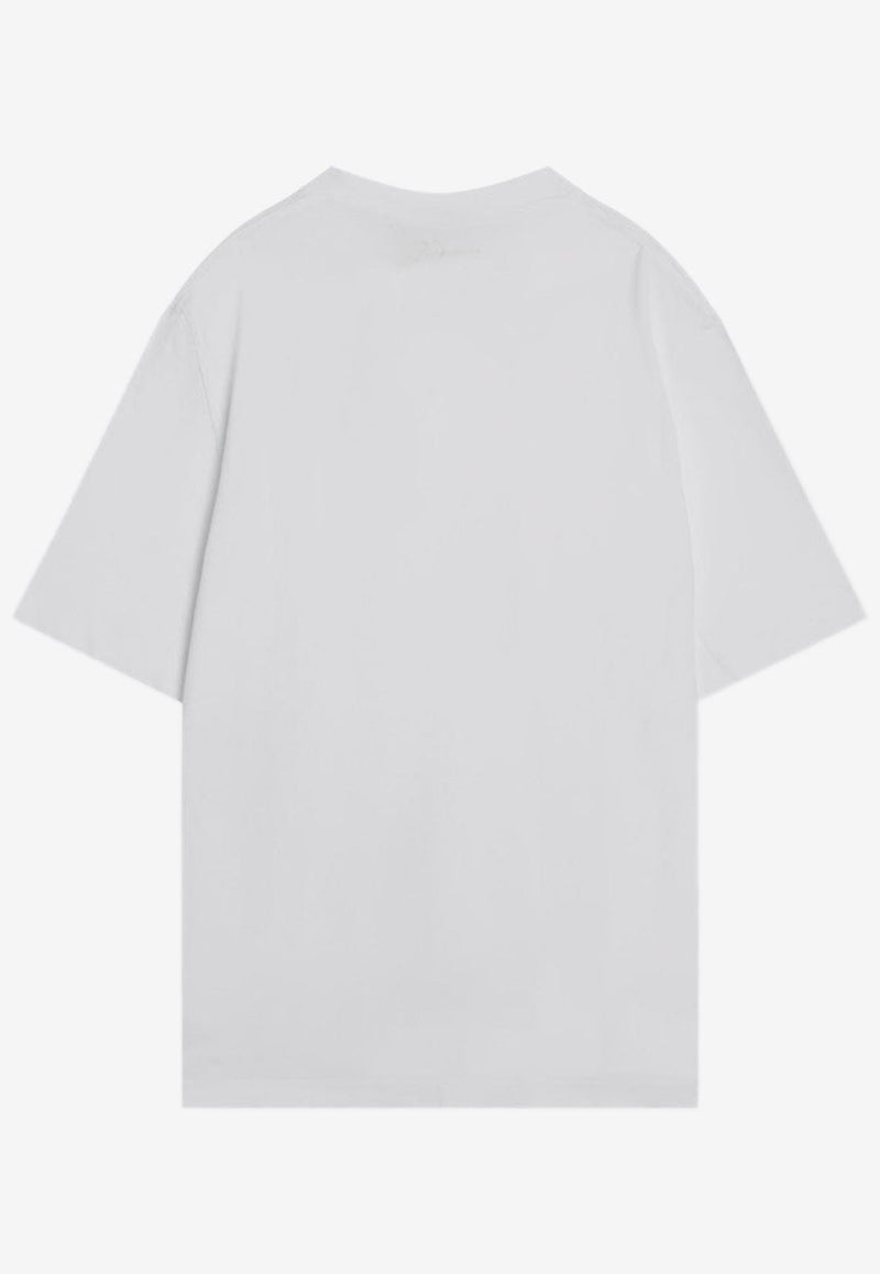 Jacquemus J Embroidered T-shirt White 25HTSM00566AJ00068/R_JACQM-100