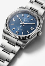 Oyster Perpetual 36 with Blue Dial
