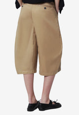 Sacai Chino Bermuda Shorts  Beige 26-08302CO/S_SACAI-651