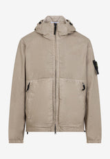 Logo Patch Zip-Up Jacket