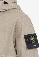 Logo Patch Zip-Up Jacket