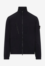 Logo Patch Zip-Up Jacket