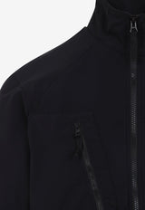 Logo Patch Zip-Up Jacket