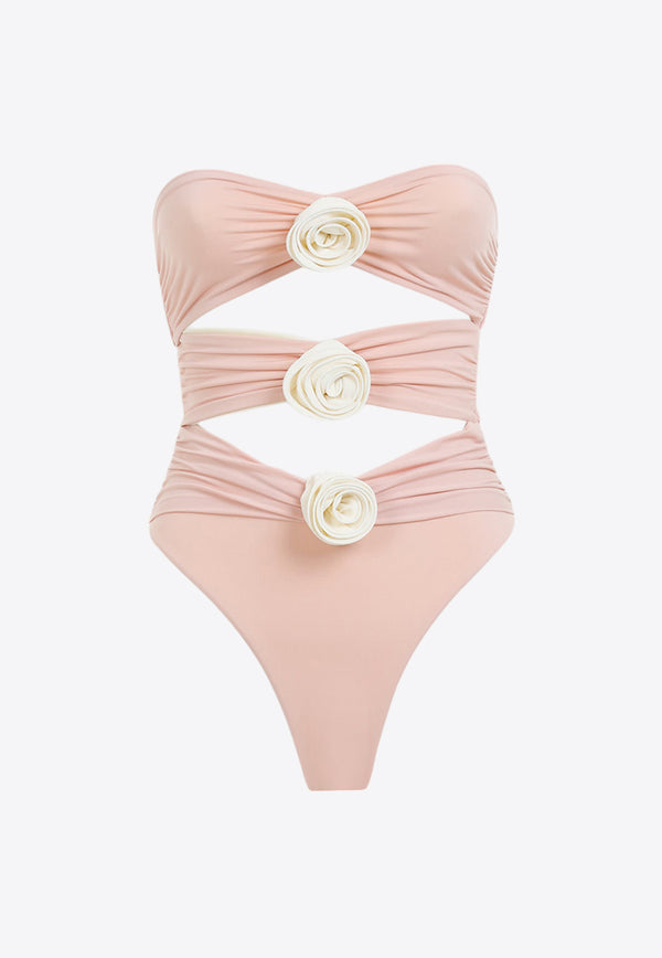 Vesna Floral Appliqué One-Piece Swimsuit