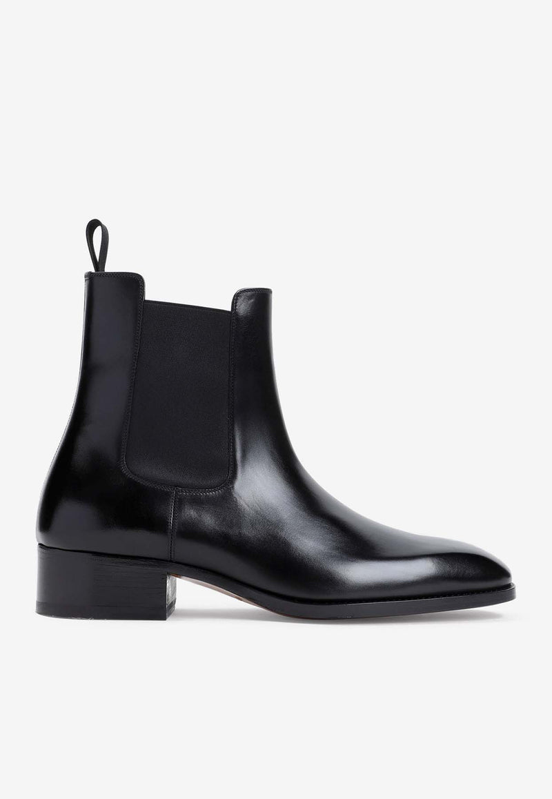 Hainaut Leather Chelsea Boots