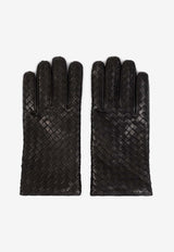 Intreccio Leather Gloves