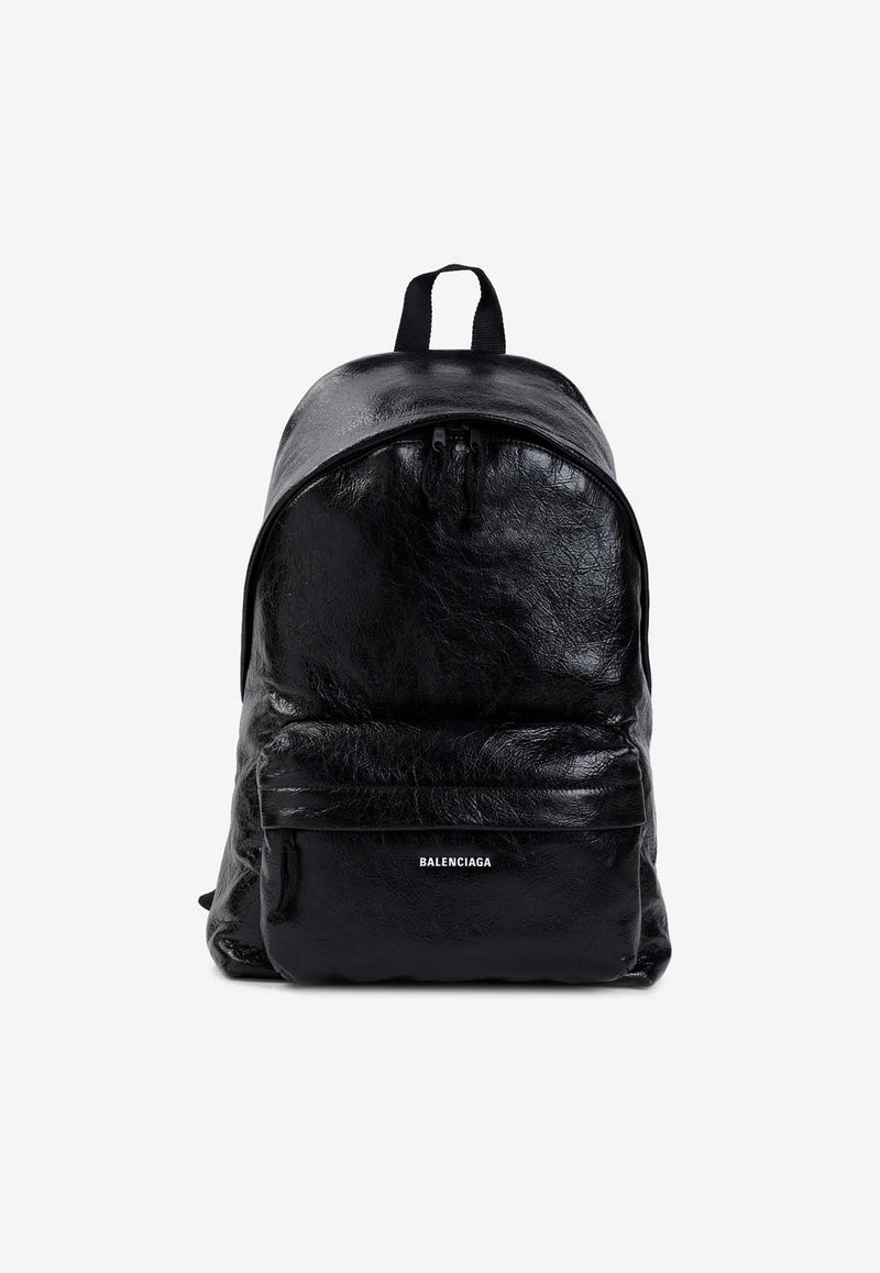 Explorer Leather Backpack