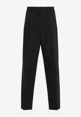 Pinstripe Tailored Pants