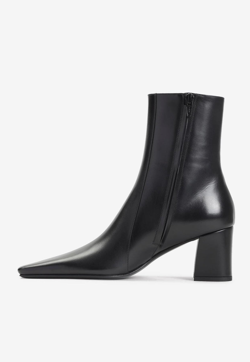 Rainer Leather Ankle Boots