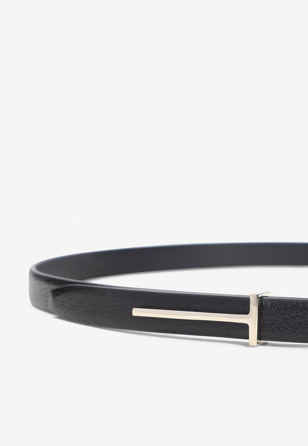 T-Buckle Leather Belt