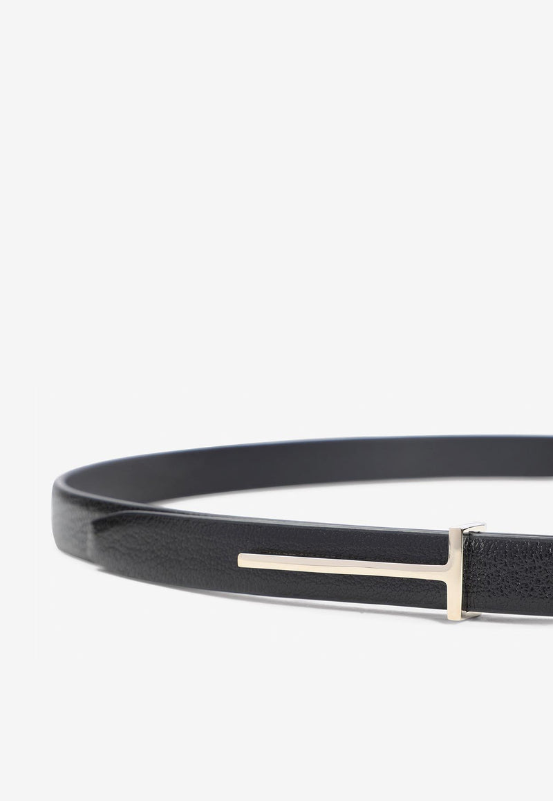 T-Buckle Leather Belt