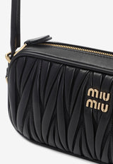 Logo Leather Shoulder Bag