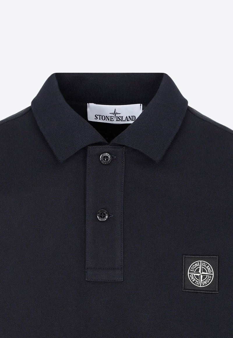 Logo-Embroidered Polo T-shirt