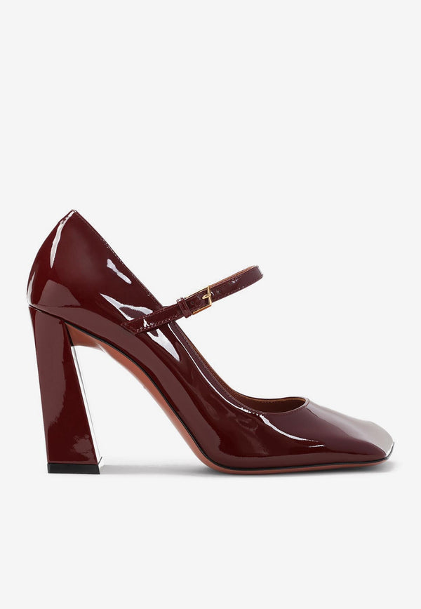 Charlotte 95 Mary Jane Pumps in Patent Leather