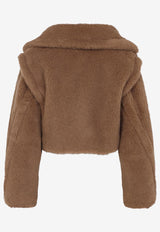 Santos Teddy Cropped Coat