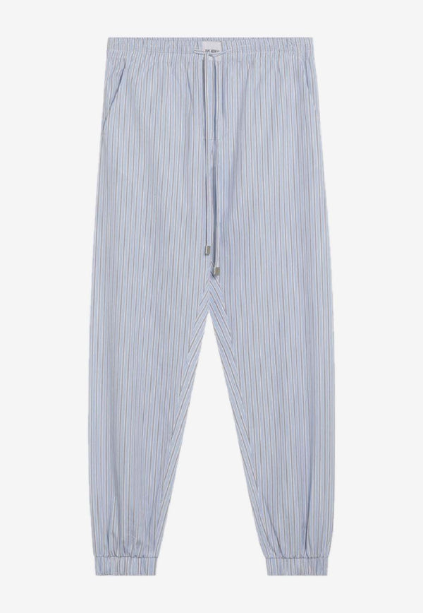 The Attico Striped Track Pants Light Blue 260WCP0025CCC127AA/S_ATTIC-264