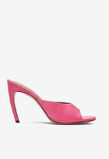 The Attico Betta 95 Leather Mules Pink 260WSH0088EEE106AA/S_ATTIC-149