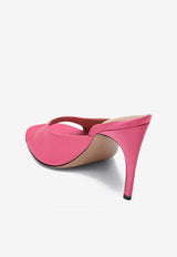 The Attico Betta 95 Leather Mules Pink 260WSH0088EEE106AA/S_ATTIC-149