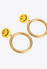 Smiley Clip-On Earrings