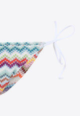Zigzag-Pattern Bikini Set