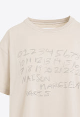 Signature Numeric Print T-shirt