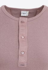 Crewneck Sweater with Logo-Label