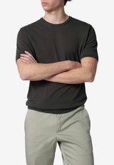 Roberto Collina Fine Knit T-shirt Dark Brown 261MYA10021CO/S_ROBER-08