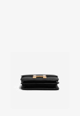 Constance 18 in Black Epsom with Gold Hardware