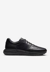 MAGNANNI Syros Leather Low-Top Sneakers Black 26313_BLACK