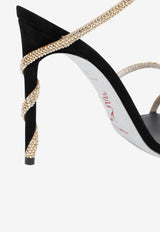 Margot 105 Crystal Spiral Sandals