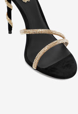 Margot 105 Crystal Spiral Sandals