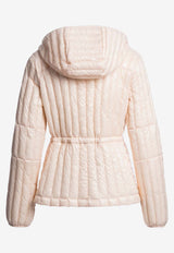 Parajumpers Kuon Short Down Jacket  Pink 26SMPWPUIP33NY/S_PARA-0281
