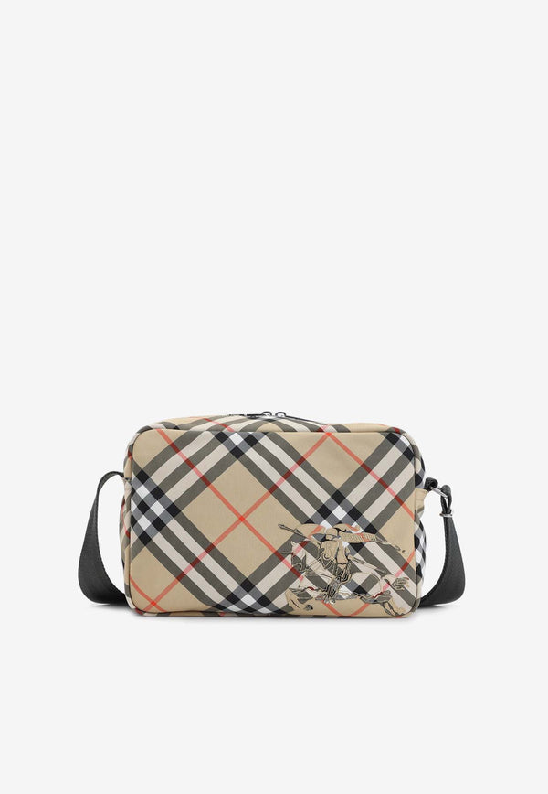 Check Crossbody Bag