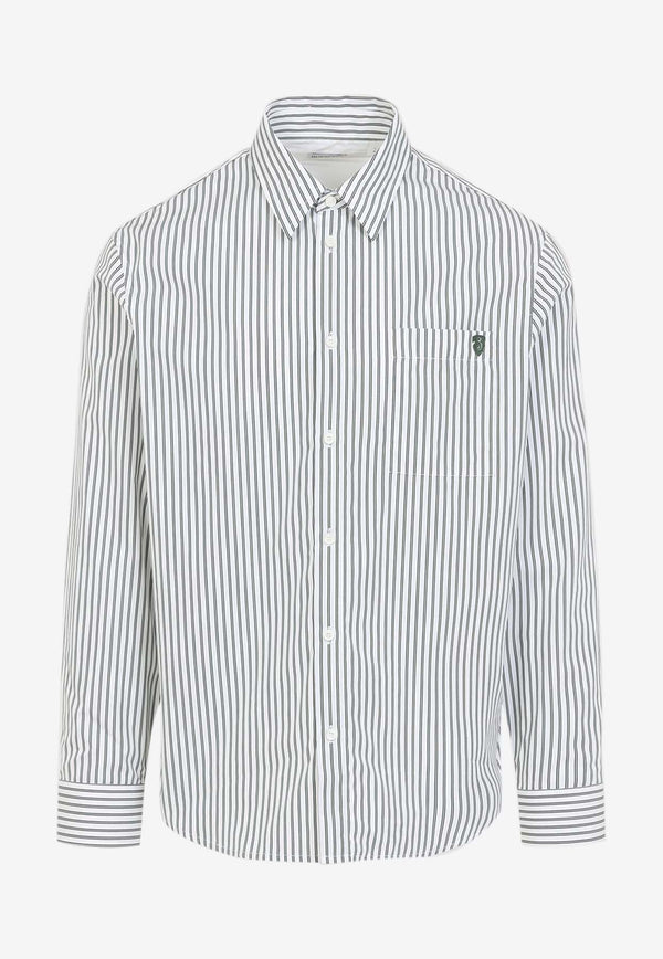 Striped Long-Sleeved Shirt