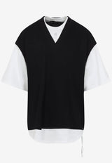 Vest Layered T-shirt