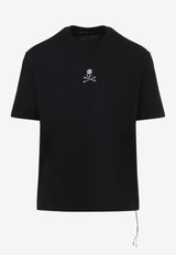 Beaded Loopwheel Crewneck T-shirt