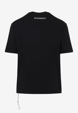 Beaded Loopwheel Crewneck T-shirt