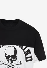 Horizontal Blocked Skull T-shirt