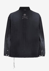 Frayed Utility Denim Jacket