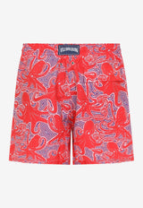 Moorea Hypnoptocus Print Swim Shorts