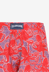 Moorea Hypnoptocus Print Swim Shorts