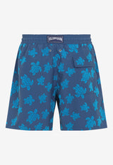 Moorea Flock Turtles Swim Shorts