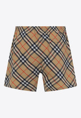 Checked Swim Shorts
