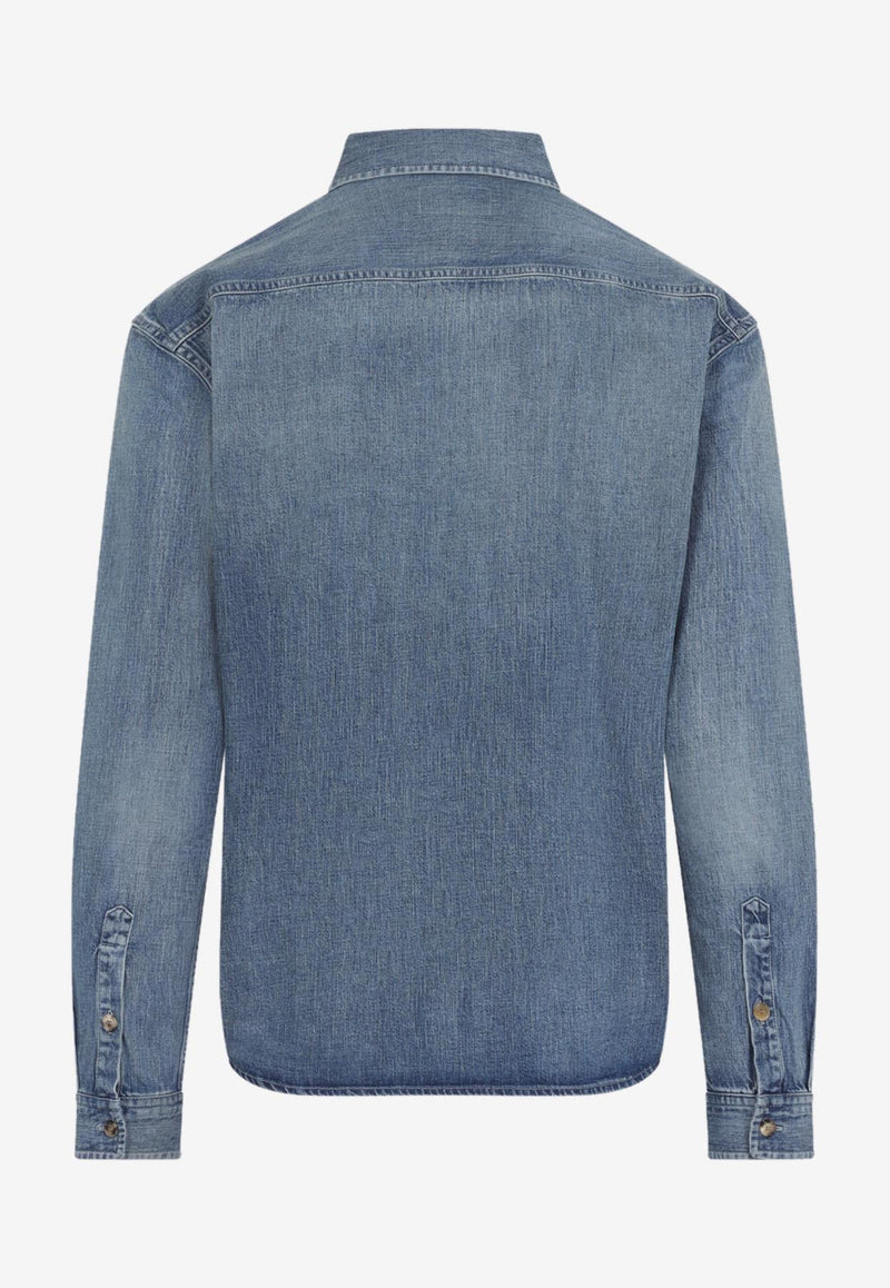 Logo Denim Shirt