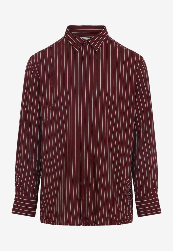 Striped Long-Sleeved Shirt