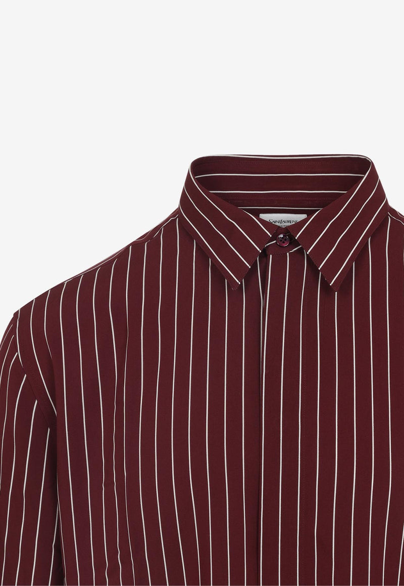 Striped Long-Sleeved Shirt