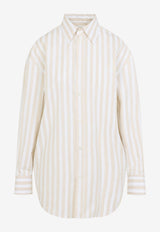 Striped Long-Sleeved Shirt