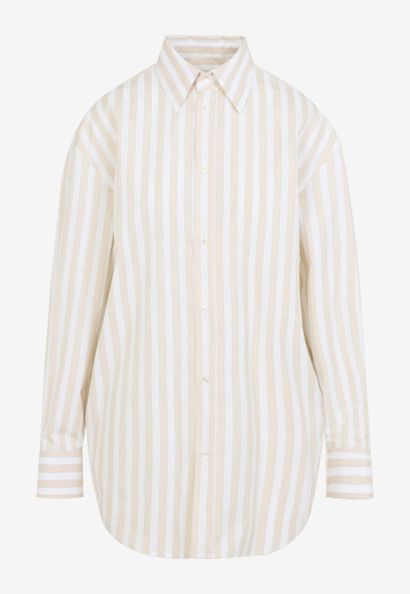 Striped Long-Sleeved Shirt